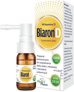 BIARON D spray 1000 j.m. 10ml                     