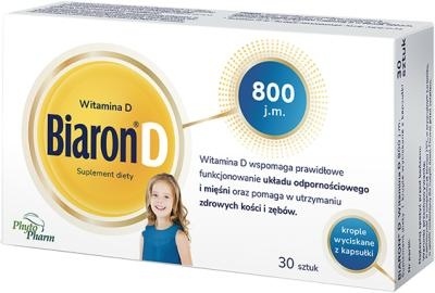 BIARON WITAMINA D 800j.m. * 30 kaps.              