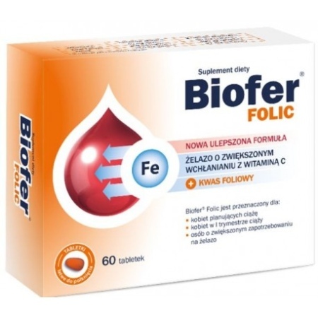 BIOFER FOLIC tabl. * 60                           
