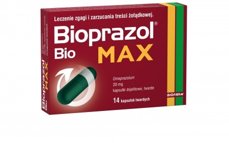 BIOPRAZOL BIO MAX kaps.tw.dojelit. * 14           