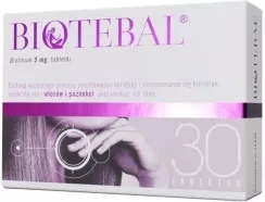 BIOTEBAL 5mg * 30 tabl. blistry                   