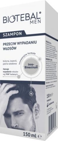 BIOTEBAL MEN 0,05% szampon 150ml                  