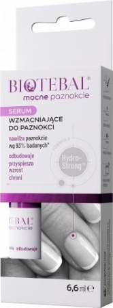 BIOTEBAL mocne paznokcie 6,6ml serum wzmacniające 
