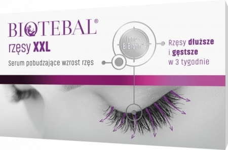 BIOTEBAL rzęsy XXL 3ml serum pobudzające wzrost   