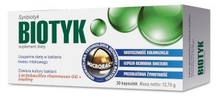 BIOTYK 400mg * 30 kaps.                           