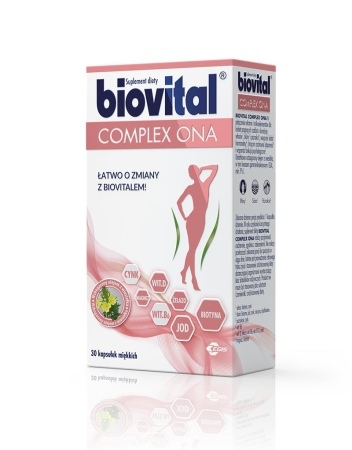 BIOVITAL COMPLEX ONA * 30kaps.                    