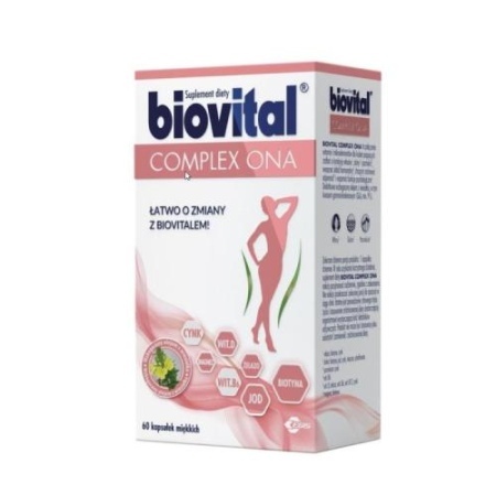 BIOVITAL COMPLEX ONA * 60kaps.                    