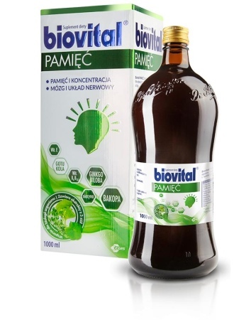 BIOVITAL PAMIĘĆ płyn 1000ml                       