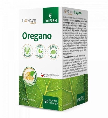 BIOVITUM LIQUID OREGANO * 120kaps.                