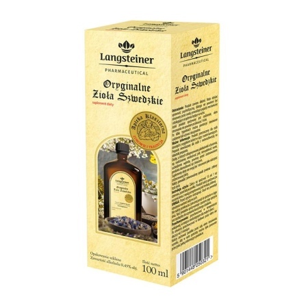 BITTER -ORYGINALNE ZIOŁA SZWEDZKIE (Apt.Kl)100ml  
