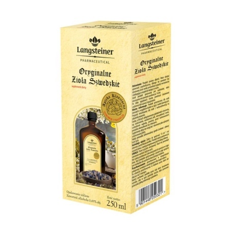 BITTER -ORYGINALNE ZIOŁA SZWEDZKIE (Apt.Kl)250ml  