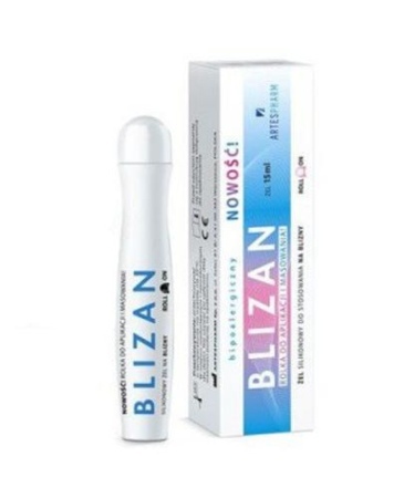 BLIZAN 15ml roll-on, żel silikonowy na blizny     