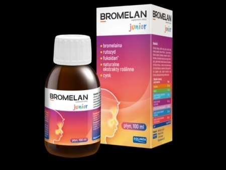 BROMELAN JUNIOR płyn 100ml                        