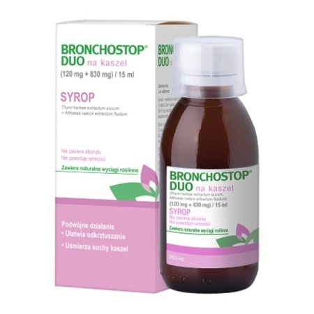 BRONCHOSTOP DUO na kaszel, syrop 200ml            