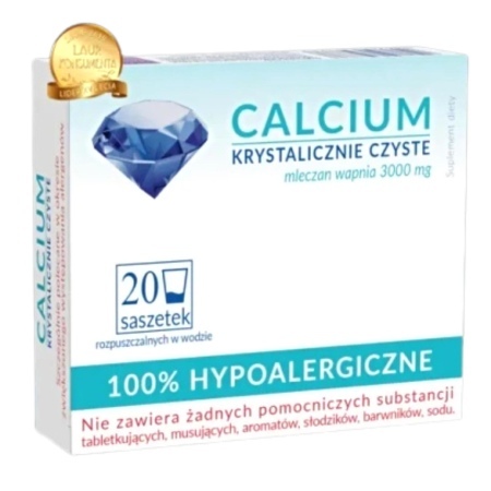 Calcium Krystalicznie Czyste *20sasz.             