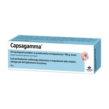 CAPSAGAMMA 53mg/100g krem 40g                     