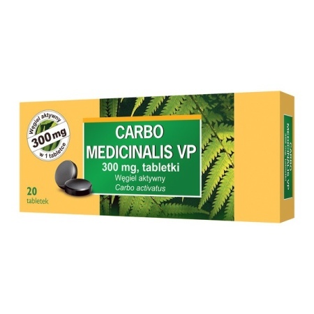 CARBO Medicinalis VP 300mg * 20tabl.              