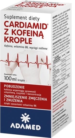 CARDIAMID Z KOFEINĄ krople 100 ML                 
