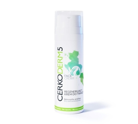 CERKODERM 5 regenerujący krem do twarzy 50ml      