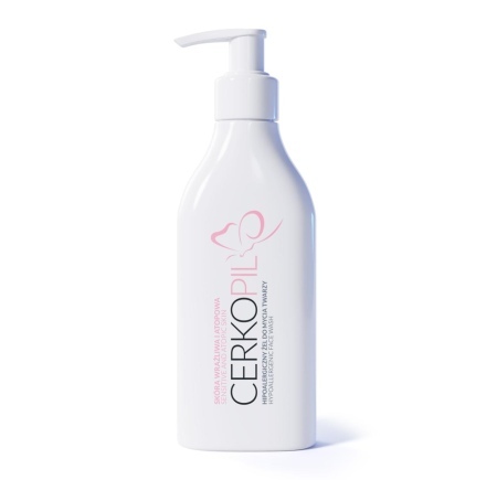 CERKOPIL - hipoalerg. żel d/mycia twarzy 200ml    