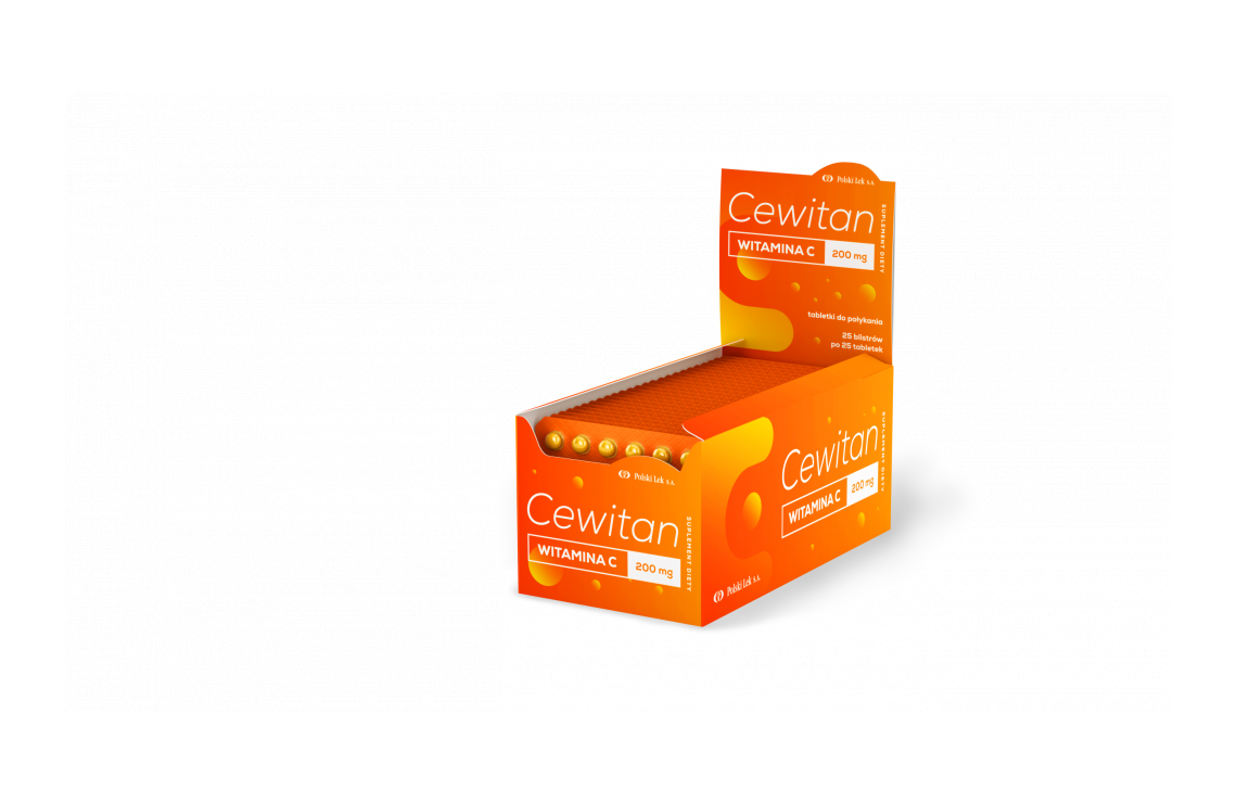 CEWITAN WITAMINA C 200mg * 25 tab.DISPLAY(25 blis)