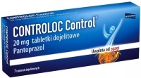 Controloc Control 20 mg tabletka dojelitowa 7 tabl. w blistrze