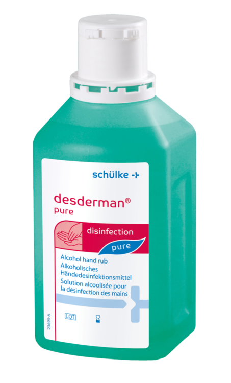 DESDERMAN PURE PŁYN 1L do higieny i dezynfekcji rąk