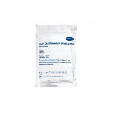 GAZA bawełniana niejałowa 1/2m 17 nitkowa Hartman