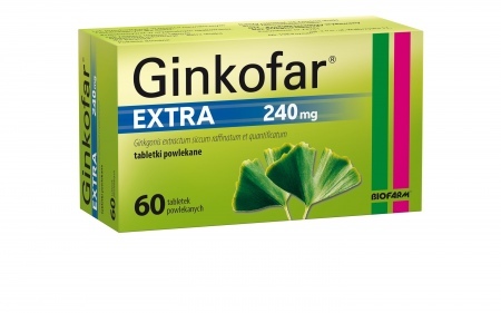 GINKOFAR EXTRA tabl.powl. 240mg * 60              