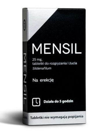 MENSIL 25mg * 4 tabl.do rozgr.i żucia Hasco       