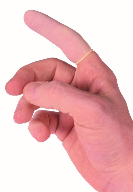 Palce gumowe latex r.2/S ROMED * 1SZT.            