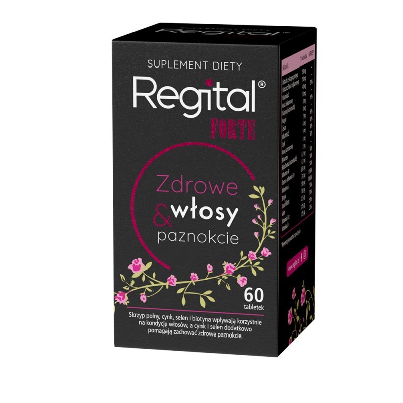 Regital Forte Zdrowe włosy & paznokcie - tabletki 60 tabl.