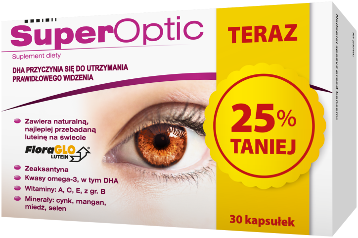 SUPEROPTIC * 30kapsułek (25%taniej)